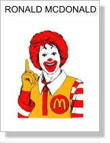 RONALD MCDONALD